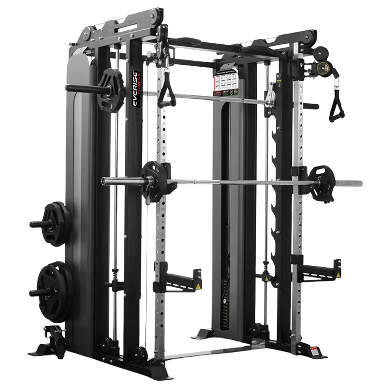 Functional Trainer + Smith + Squats(X-500) (Without Counter Balanced Smith)