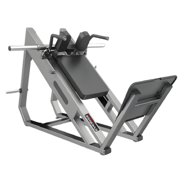 The Hack Squat is designed to deliver powerful lower-body training with greater control and stability.