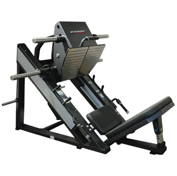 IM8008 Leg Press with Advance Motion I Customizable Seat Positioning I Integrated Safety Stoppers I Anti-Slip Footplate