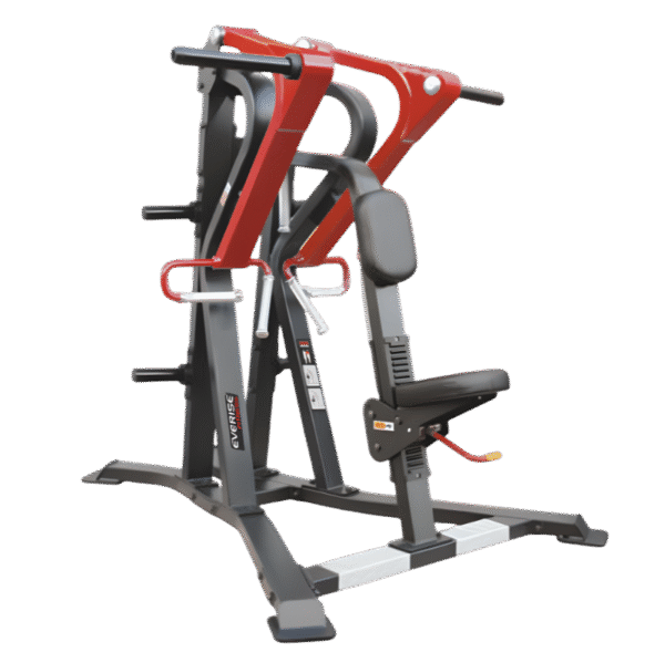 IM8004 Low Row I Plate-Loaded System I Seat Height Adjustment I Focuses On Key Back Muscles