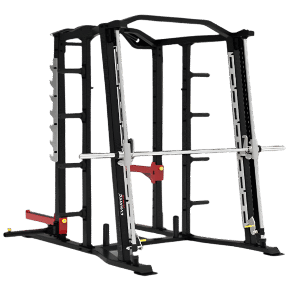 Built as a multi-functional rack for complete strength training, it allows you to perform everything from heavy squats and presses to controlled accessory movements in one powerful station.