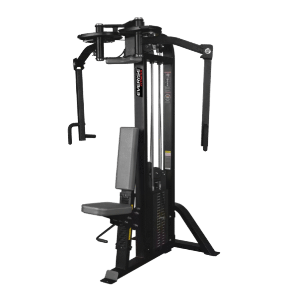 The Pec Fly / Rear Delt is designed to deliver precise upper-body isolation as it allows users to seamlessly switch between chest fly and rear delt movements.
