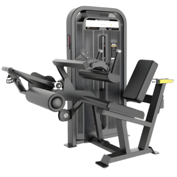 The Seated Leg Curl machine specifically Targets the Hamstring Muscles for Strength and Muscle Development