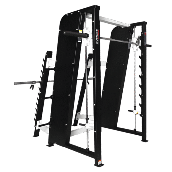 IM8028 Smith Machine with Squat Rack I Dual-Function Design I Fixed Bar Path I Safe and Effective Full-Body Strength Training