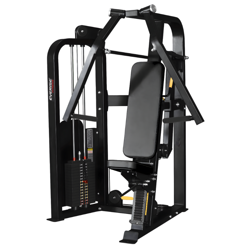 DY5021 Chest Press I Upper-Body Strength Training I Heavy-Duty Frame I Balanced Arm Movement