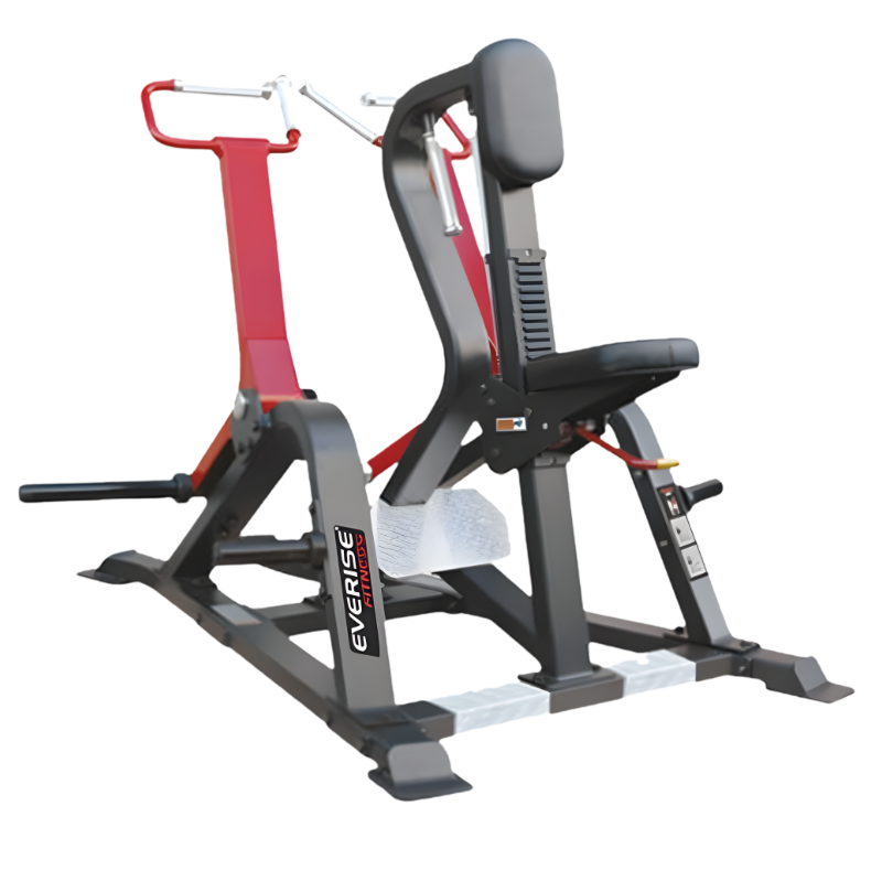 This plate-loaded Row is engineered to deliver a powerful and controlled upper-body workout for users of all experience levels.